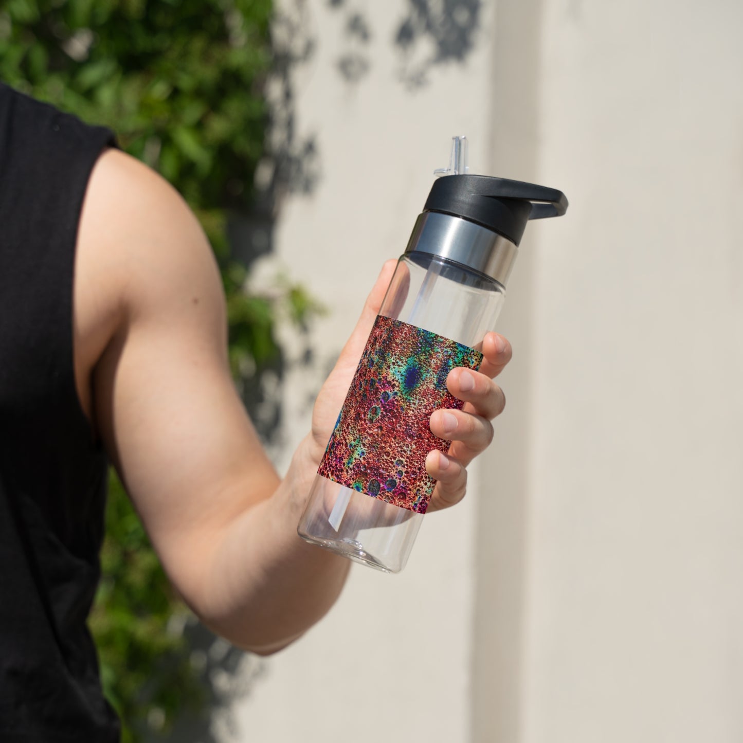 Stylish Sport Bottle, Water Bottle, Fitness Gear, Eco-Friendly Drinkware, Gym Accessory, Unique Gift - Sunset Vibe