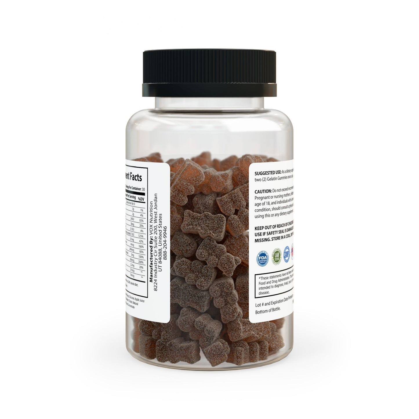 Adult Multivitamin Gummies 60 Count | Daily Nutrient Support with Essential Vitamins