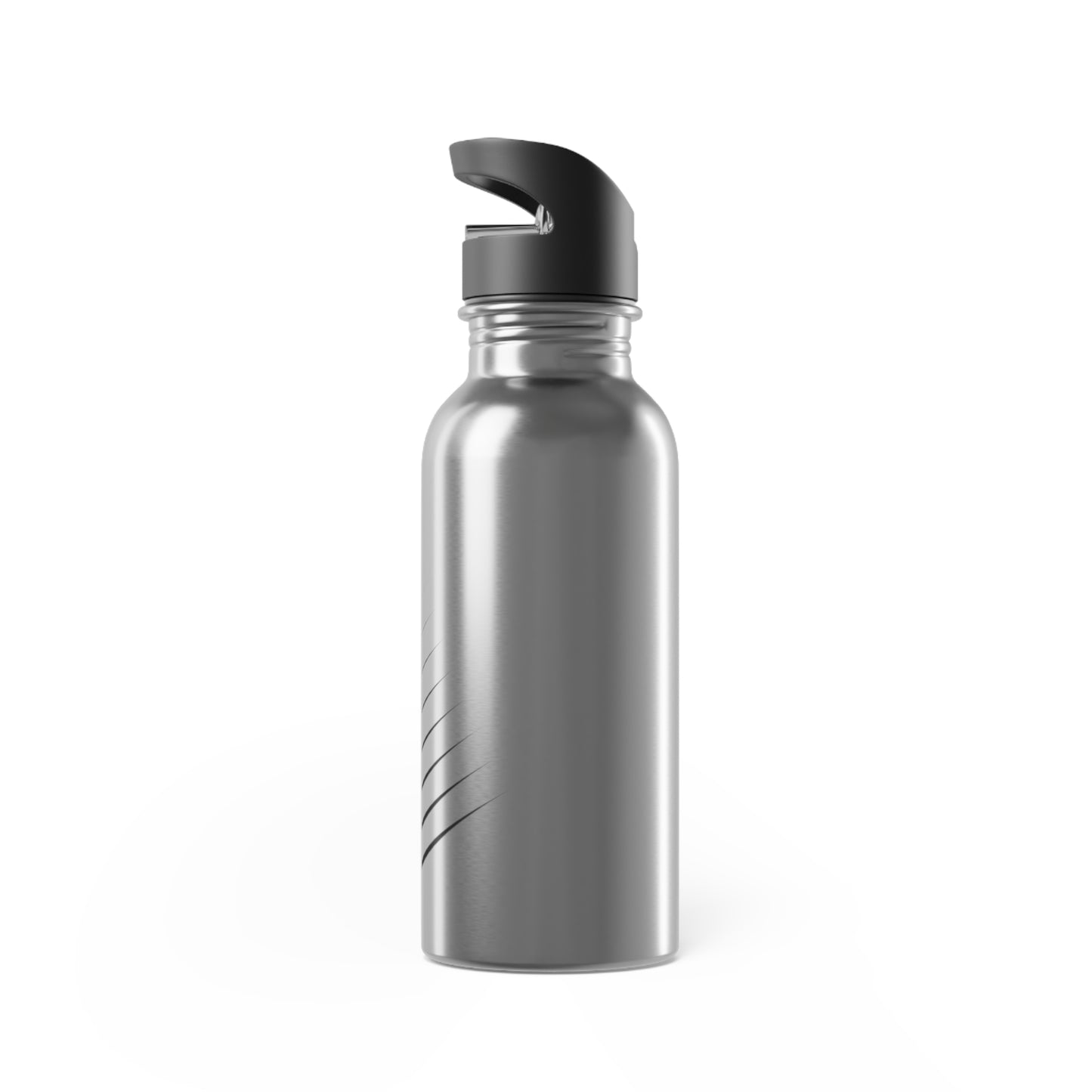 Stylish Stainless Steel Water Bottle | 20oz with Straw, Eco-Friendly, Sports Water Bottle, Travel Hydration, Gift for Fitness Lovers
