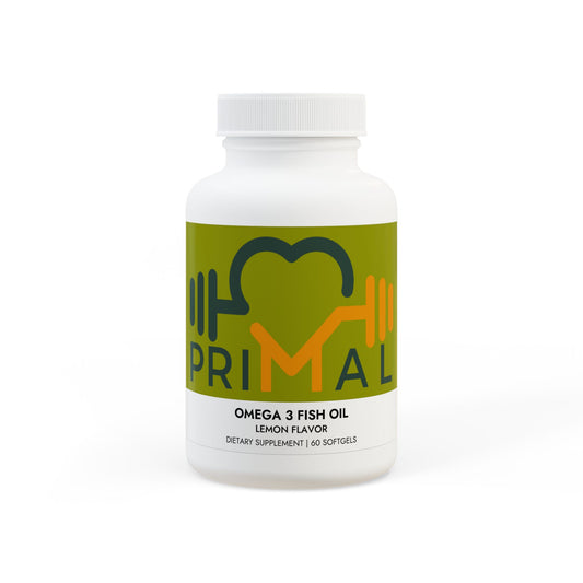 Omega-3 Fish Oil Supplement – 60 Softgels for Heart, Brain & Joint Health