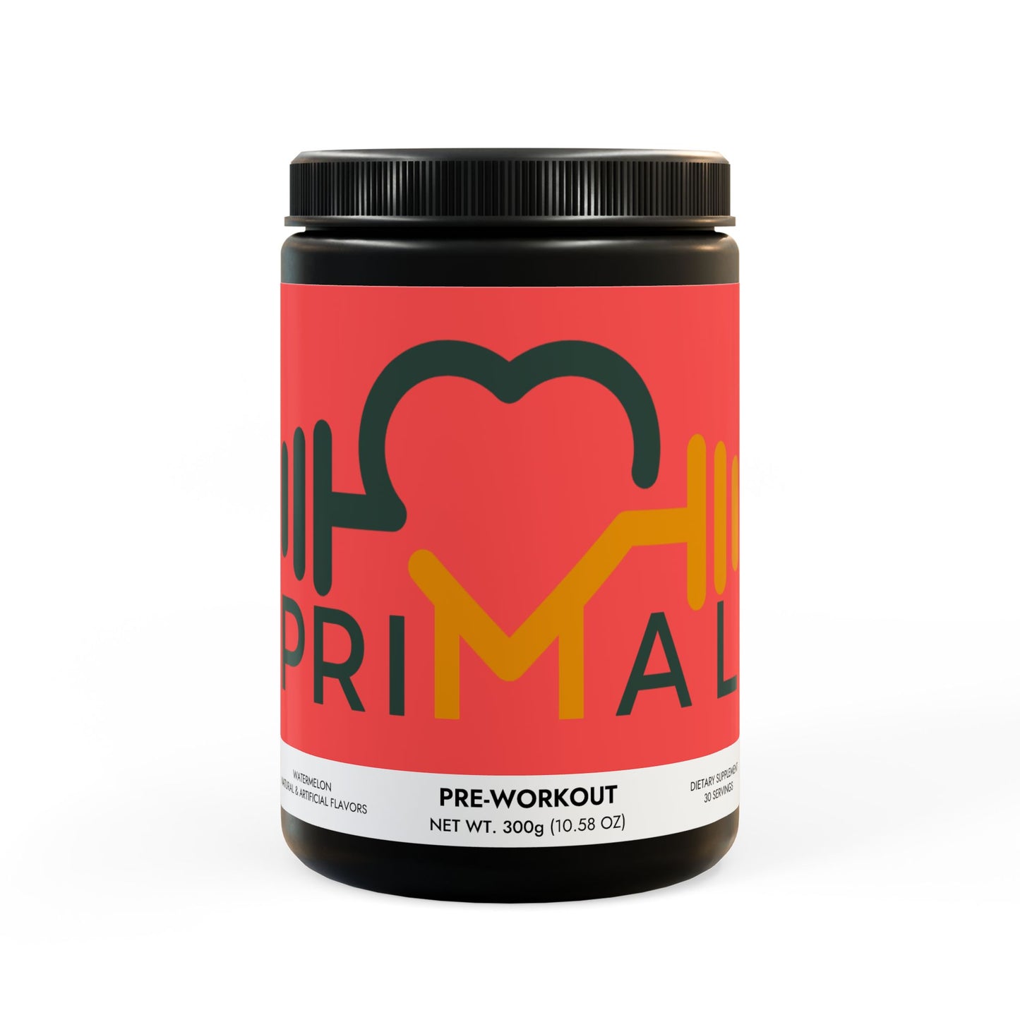 High-Performance Pre-Workout Powder – Watermelon Flavor (300g, 10.58oz) | Boost Energy, Focus & Endurance