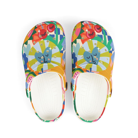 Kid’s EVA Foam Clogs – Fun Slip-On Shoes for Playtime, Summer Sandals, Adventure Footwear, Perfect Birthday Gift for Kids          Ask ChatGPT