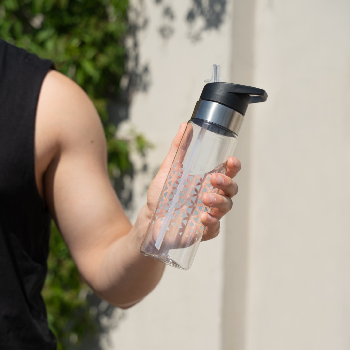 Stylish Sport Bottle, Water Bottle, Fitness Gear, Eco-Friendly Drinkware, Gym Accessory, Unique Gift - Sunset Vibe