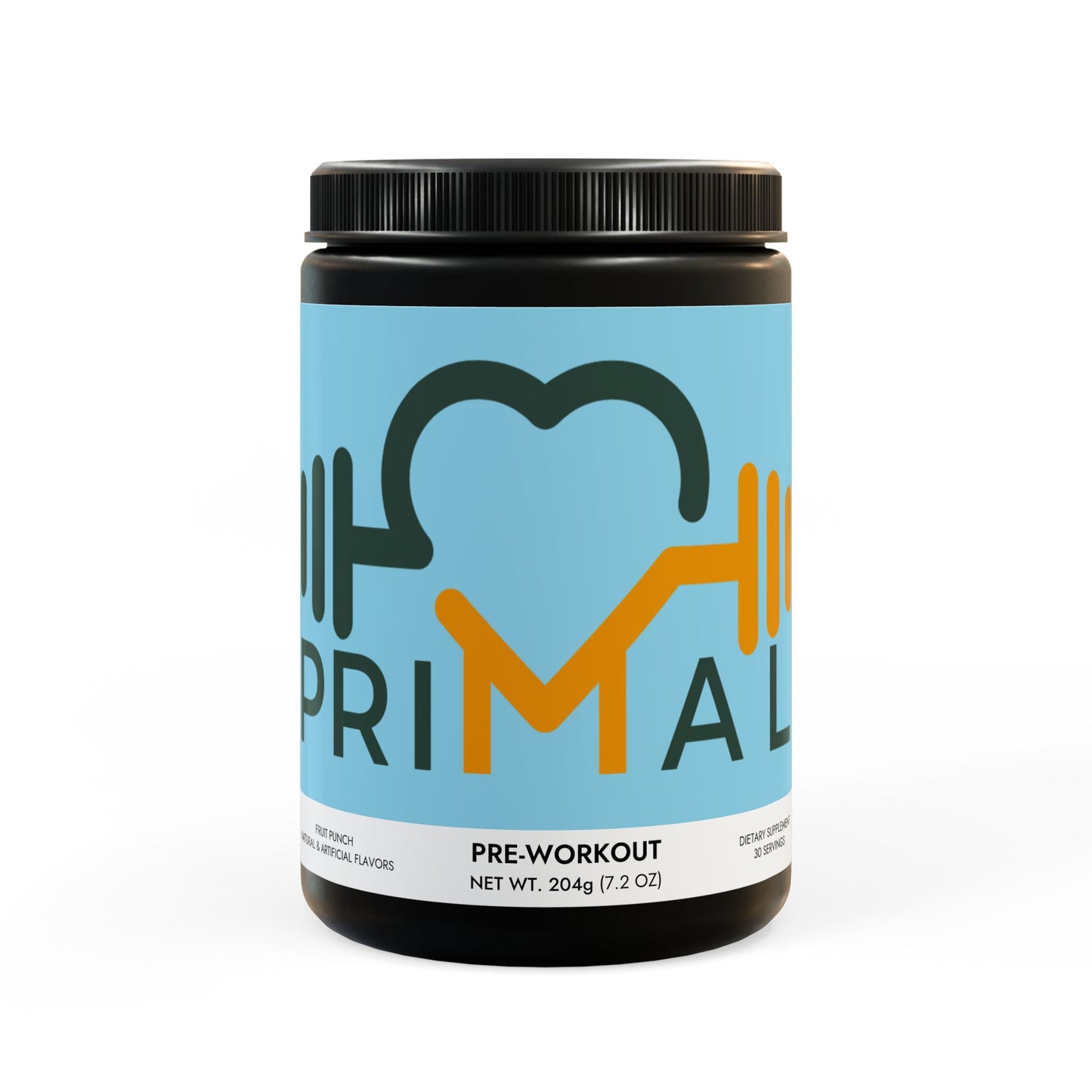Fruit Punch Pre-Workout Energy Boost – 204g Performance Formula