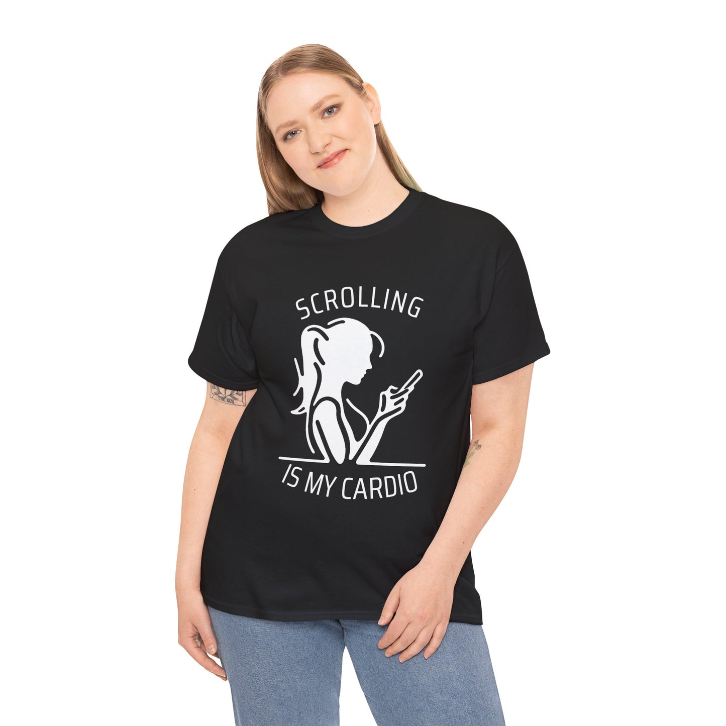 Unisex Heavy Cotton Tee - Casual Comfort T-Shirt for Everyday Wear, Gift for Friends, Layering Piece, Summer Style, Birthday Celebration