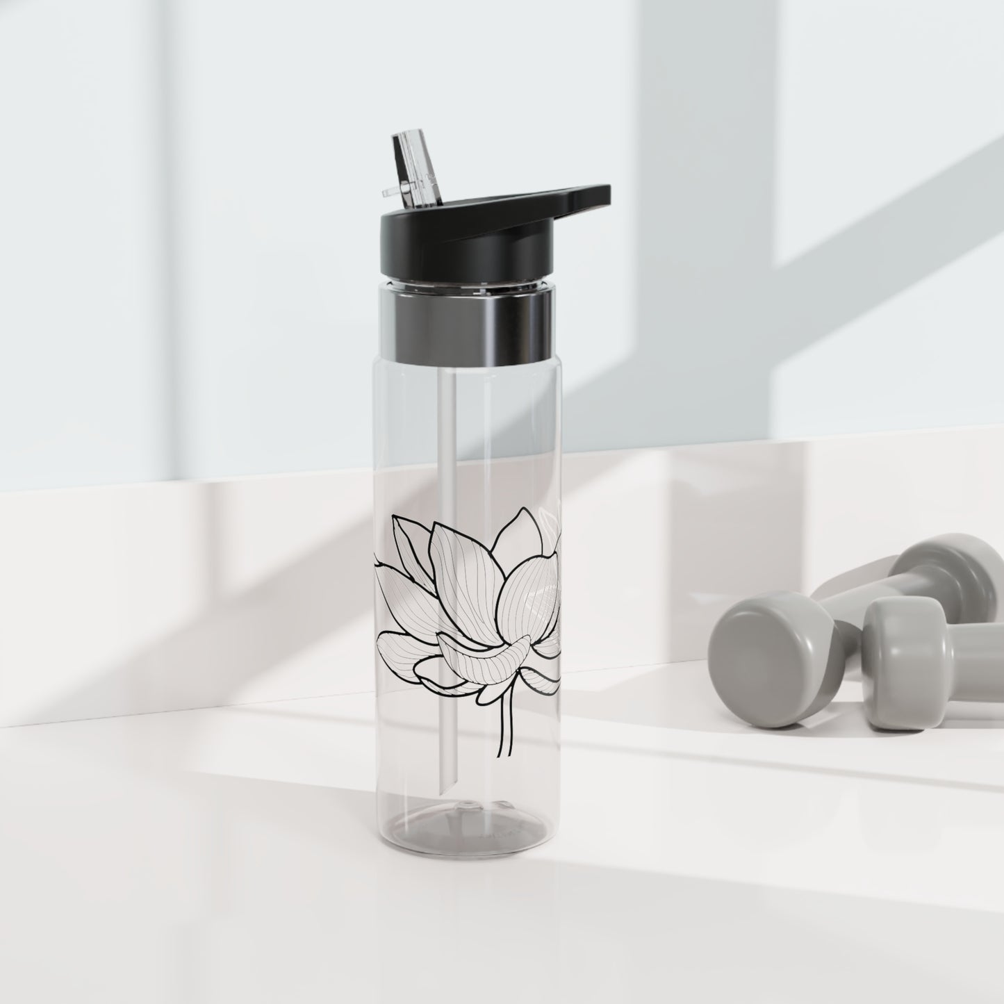 Stylish Sport Bottle, Water Bottle, Fitness Gear, Eco-Friendly Drinkware, Gym Accessory, Unique Gift