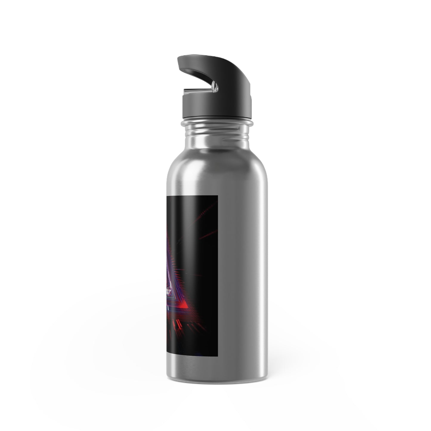 Stylish Stainless Steel Water Bottle | 20oz with Straw, Eco-Friendly, Sports Water Bottle, Travel Hydration, Gift for Fitness Lovers