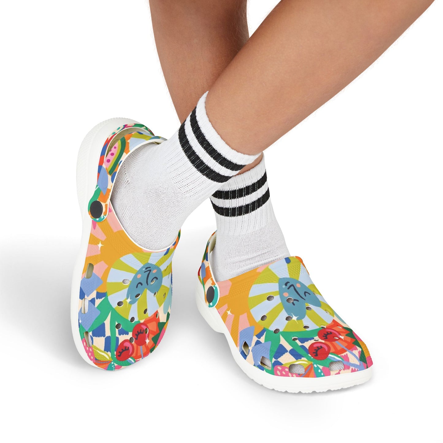 Kid’s EVA Foam Clogs – Fun Slip-On Shoes for Playtime, Summer Sandals, Adventure Footwear, Perfect Birthday Gift for Kids          Ask ChatGPT