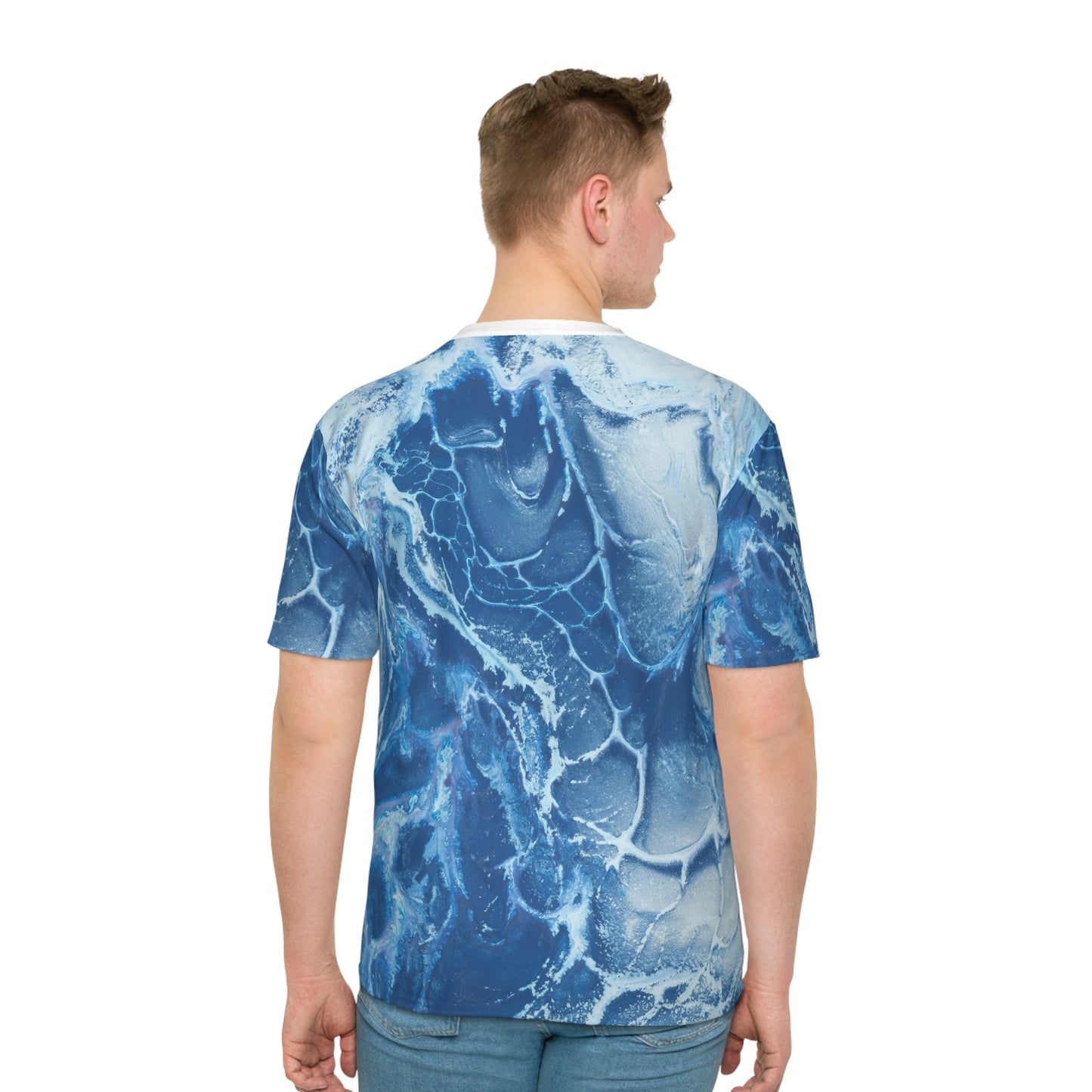 Copy of Ocean Wave Men's T-Shirt | Casual Beachwear, Graphic Tee, Summer Style, Relaxed Fit, Chill Vibes