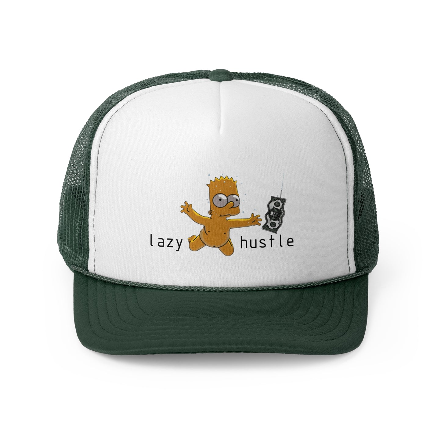 Playful Lazy Hustle Trucker Cap | Fun Cap for Relaxed Days | Gift for Friends & Family | Summer Style