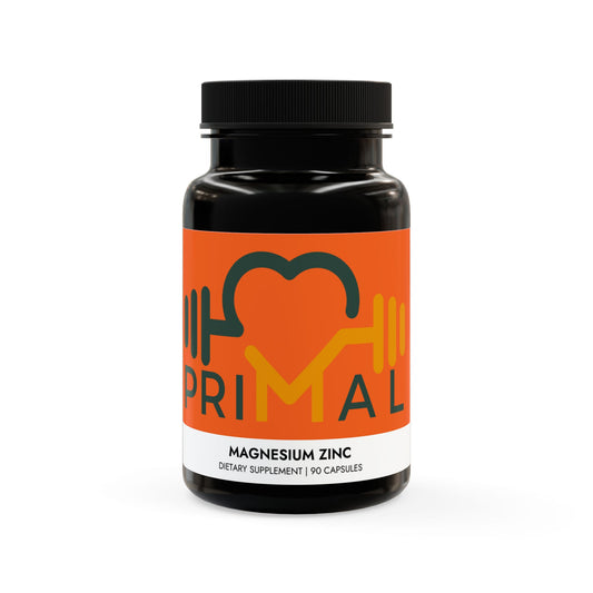 Magnesium Zinc Supplement – 90 Capsules for Bone, Muscle & Immune Support