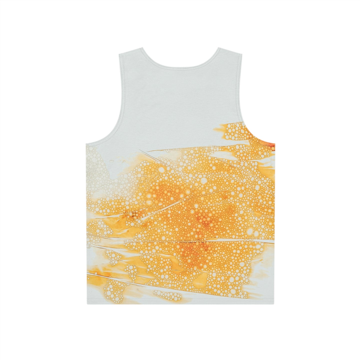 Men's Ocean Wave Tank Top, Summer Sleeveless Shirt, Beachwear for Men, Casual Fitness Top, Vacation Essentials, Trendy Apparel