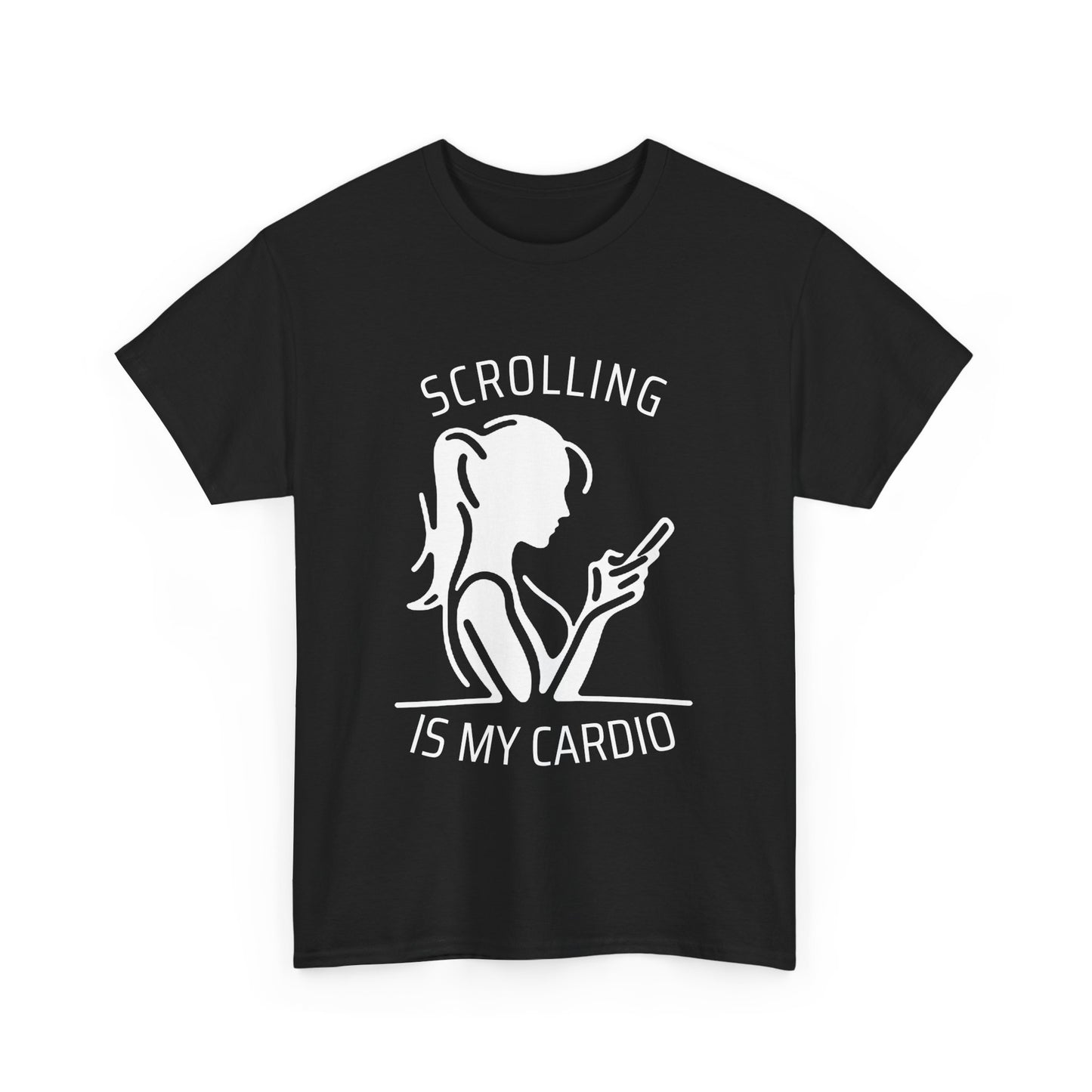 Unisex Heavy Cotton Tee - Casual Comfort T-Shirt for Everyday Wear, Gift for Friends, Layering Piece, Summer Style, Birthday Celebration