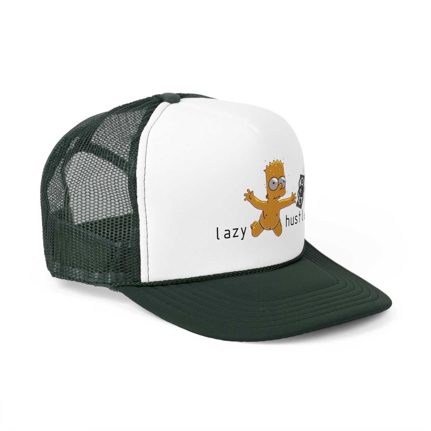 Playful Lazy Hustle Trucker Cap | Fun Cap for Relaxed Days | Gift for Friends & Family | Summer Style