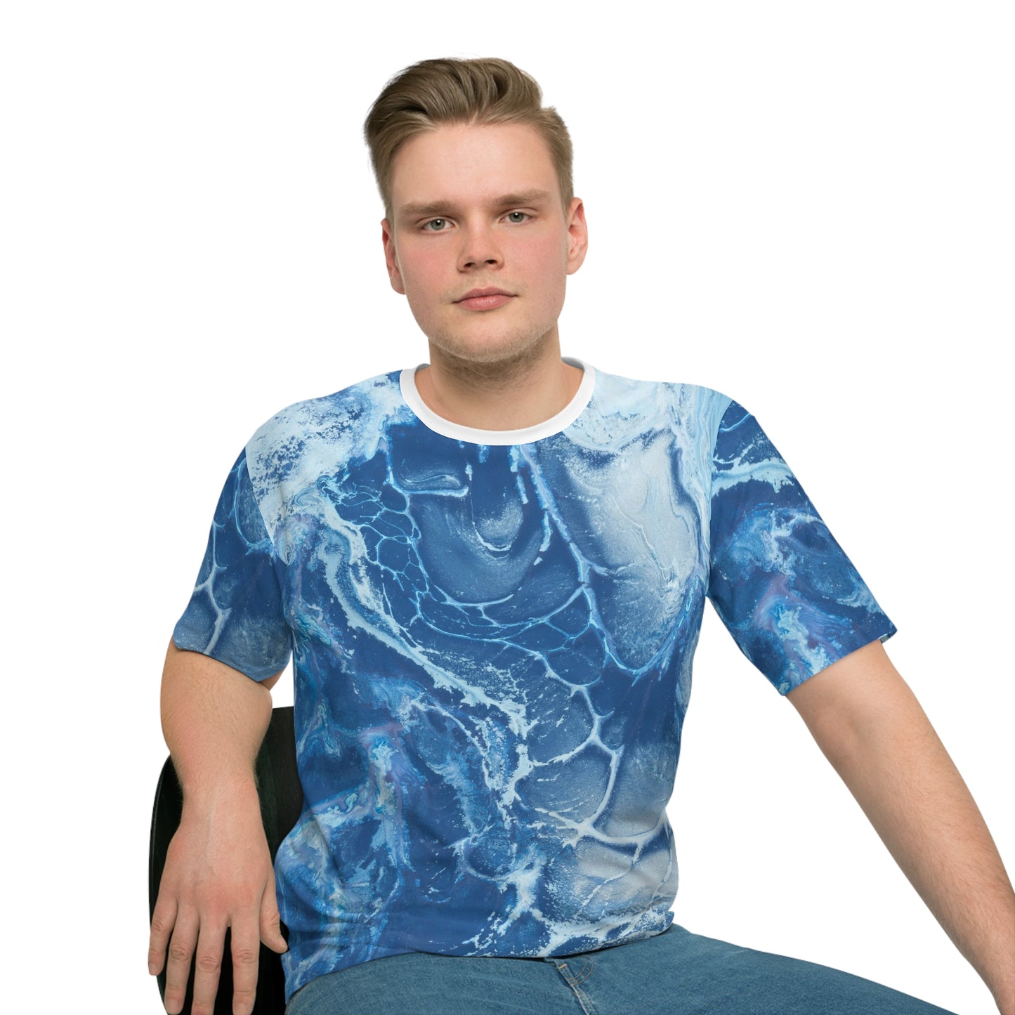 Copy of Ocean Wave Men's T-Shirt | Casual Beachwear, Graphic Tee, Summer Style, Relaxed Fit, Chill Vibes