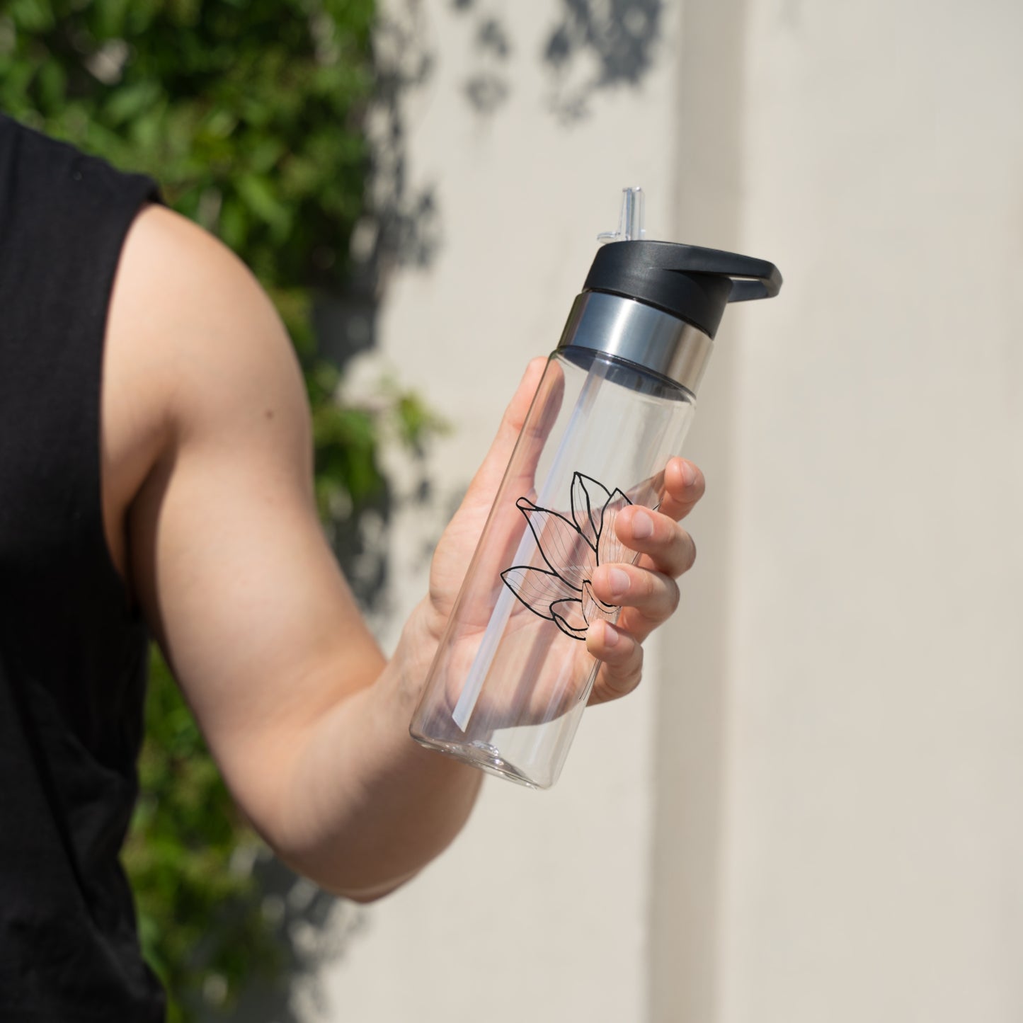 Stylish Sport Bottle, Water Bottle, Fitness Gear, Eco-Friendly Drinkware, Gym Accessory, Unique Gift