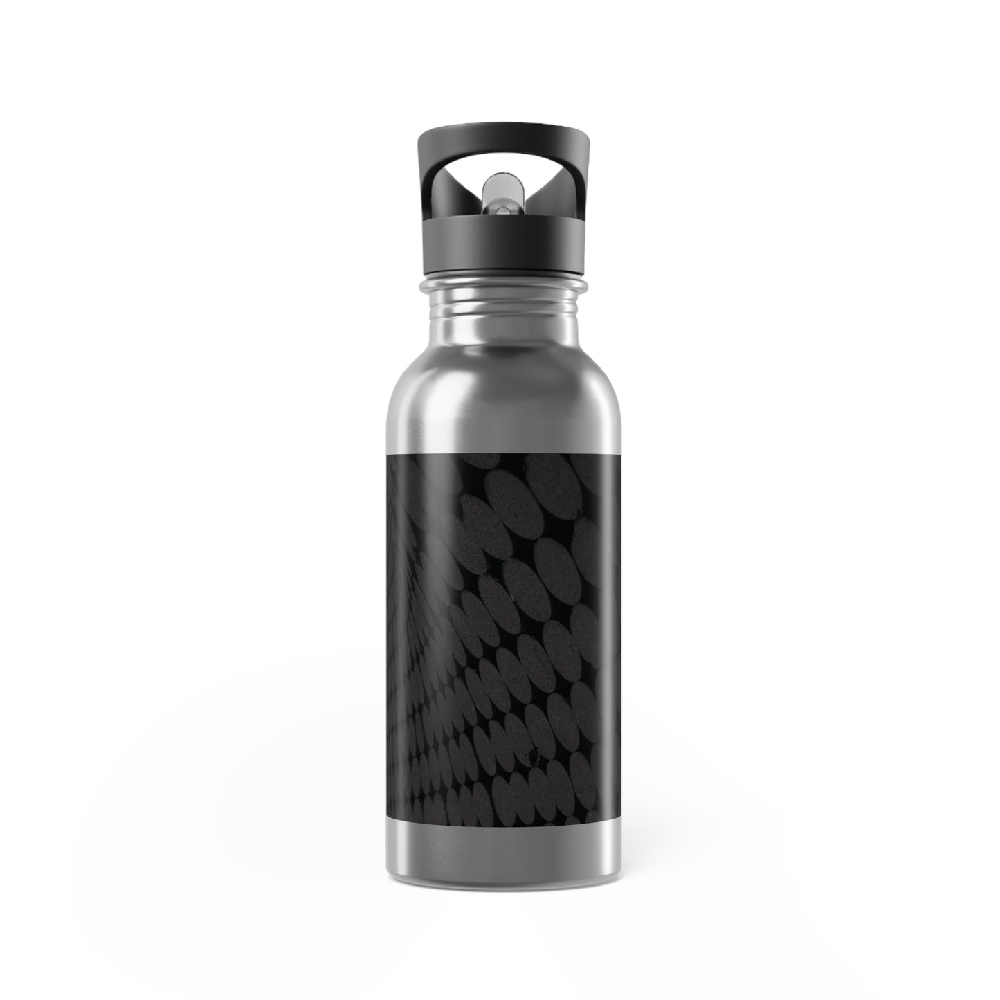Stylish Stainless Steel Water Bottle | 20oz with Straw, Eco-Friendly, Sports Water Bottle, Travel Hydration, Gift for Fitness Lovers