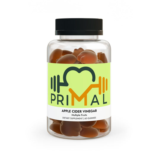 Apple Cider Vinegar Gummies – Detox & Digestive Support with Vitamin B12 – 60 Gummies